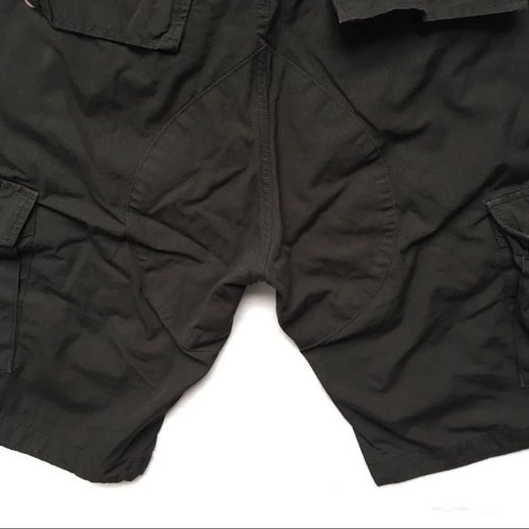Molecule Featherweights black cargo shorts medium army shorts military tactical - Picture 6 of 12